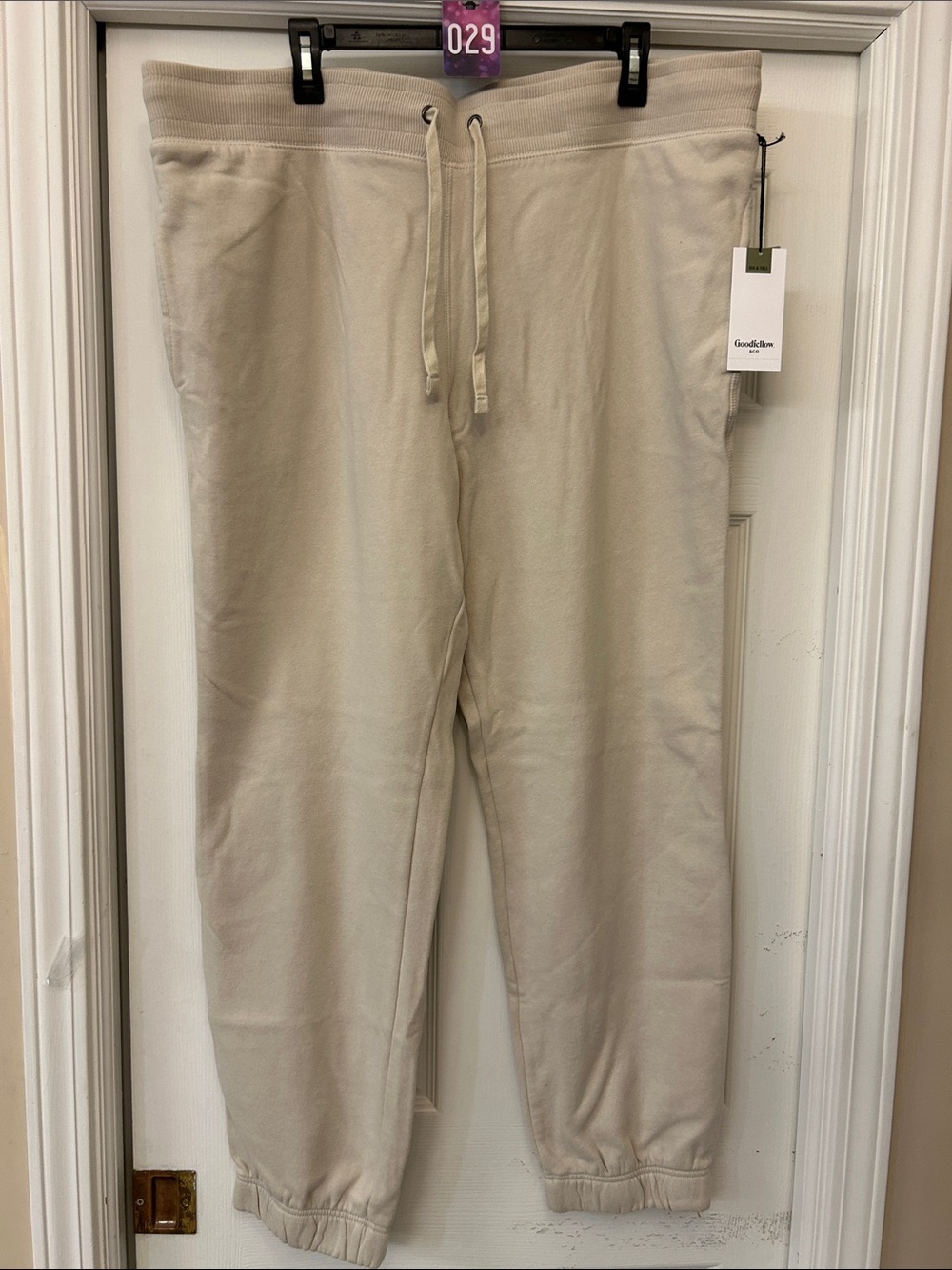 Goodfellow & Co Beige Drawstring Jogger Pants